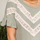 Break Away Top In Sage