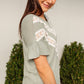 Break Away Top In Sage
