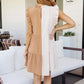 Break Even Ruffled Tiered Dress