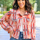 Breaking Free Western Print Jacket