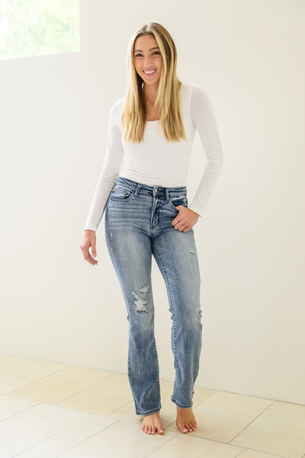 Judy Blue Booty Poppin Bootcut Jeans
