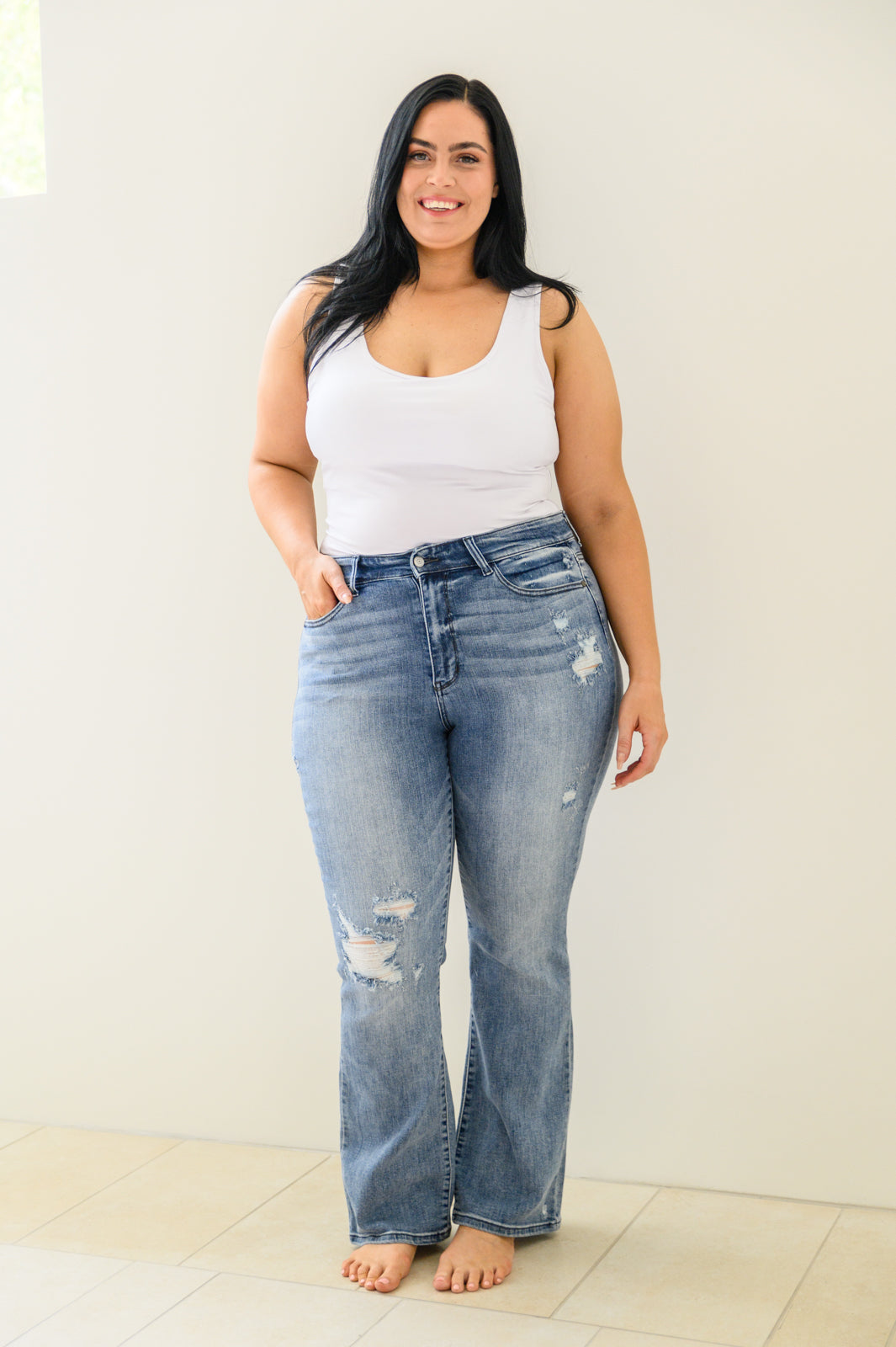 Judy Blue Booty Poppin Bootcut Jeans