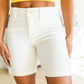 Judy Blue Mid Rise Cuffed Bermuda Shorts