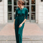 Bri Maxi Dress in Hunter Green