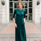 Bri Maxi Dress in Hunter Green