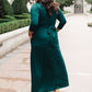 Bri Maxi Dress in Hunter Green