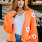 Bright Flower Child Floral Cardigan