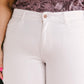 Bright White Capris