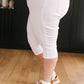 Bright White Capris
