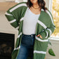 Brighter is Better Striped Cardigan in Green