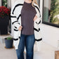 Brighter is Better Striped Cardigan in Ivory
