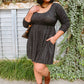 Brightest Star Dress In Charcoal
