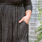 Brightest Star Dress In Charcoal