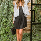 Brightest Star Dress In Charcoal