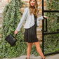 Brightest Star Dress In Charcoal