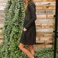 Brightest Star Dress In Charcoal