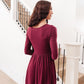 Brightest Star Dress in Plum
