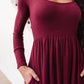 Brightest Star Dress in Plum