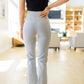 Brighton Flare Leggings in Light Gray
