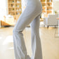 Brighton Flare Leggings in Light Gray