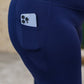 Brighton Flare Leggings in Navy