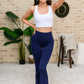 Brighton Flare Leggings in Navy