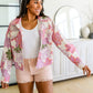 Bring the Bouquet Floral Corduroy Jacket