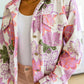Bring the Bouquet Floral Corduroy Jacket