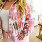 Bring the Bouquet Floral Corduroy Jacket