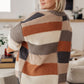 Brown Sugar and Molasses Checkered Cardigan