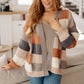 Brown Sugar and Molasses Checkered Cardigan