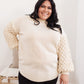 RACK SALE Bubbly B Sweater In Ivory - S/M