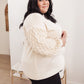 RACK SALE Bubbly B Sweater In Ivory - S/M