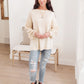 RACK SALE Bubbly B Sweater In Ivory - S/M