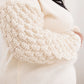 RACK SALE Bubbly B Sweater In Ivory - S/M