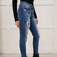 Buffalo Plaid Peek-A-Boo Skinnies