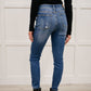 Buffalo Plaid Peek-A-Boo Skinnies