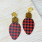PREORDER: Christmas Light Dangle Earrings in Three Colors