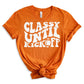 PREORDER: Classy Until Kickoff Graphic Tee in 10 Colors