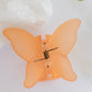 Butterfly Claw in Matte Orange
