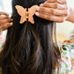 Butterfly Claw in Matte Orange