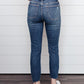 Judy Blue Vintage Indigo Cropped Skinny Jeans
