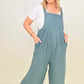 Wide Leg Jumpsuit With Pockets