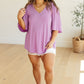 Cali Blouse in Lavender