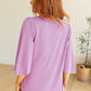 Cali Blouse in Lavender