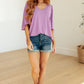 Cali Blouse in Lavender