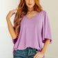 Cali Blouse in Lavender