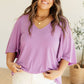 Cali Blouse in Lavender