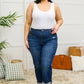 Cambridge Mid Rise Straight Leg Jeans