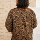 Can't Be Tamed Shacket in Bronze & Black